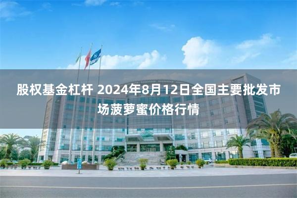 股权基金杠杆 2024年8月12日全国主要批发市场菠萝蜜价格行情