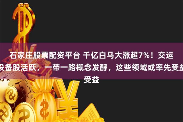 石家庄股票配资平台 千亿白马大涨超7%！交运设备股活跃，一带一路概念发酵，这些领域或率先受益