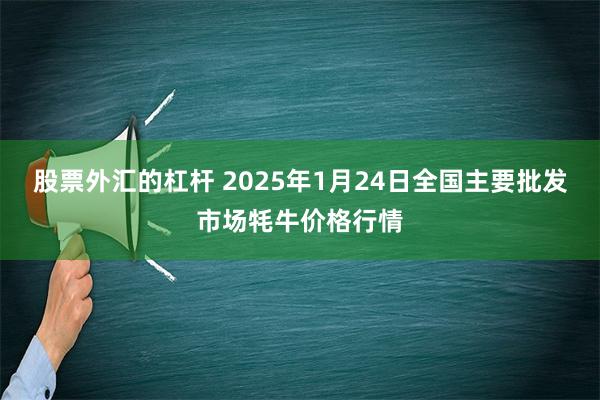 股票外汇的杠杆 2025年1月24日全国主要批发市场牦牛价格行情